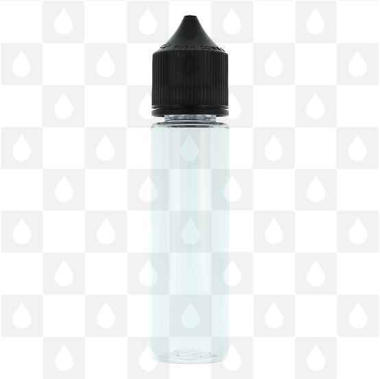 60ml Chubby V3 Bottle by Chubby Gorilla | Single Bottle, Selected Colour: Clear Bottle / Black Cap