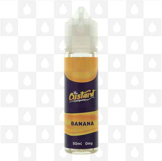 Banana Custard by The Custard Company E Liquid | 50ml Short Fill, Size: 50ml (60ml Bottle) 