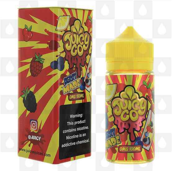 Berry Made by Juicy Co E Liquid | 100ml Short Fill