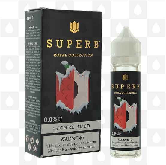 Lychee Iced by Superb E Liquid | Royal Collection | 50ml Short Fill