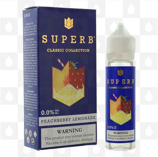 Peachberry Lemonade by Superb E Liquid | Classic Collection | 50ml Short Fill