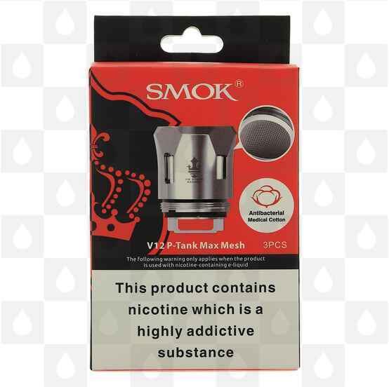 TFV12 Prince Replacement Coils by Smok, Type: V12P-Max Mesh (0.17 Ohm - 80-130w)