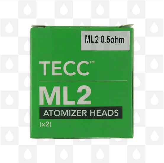 Tecc ML2 Atomiser Heads by Eleaf (Pack Of 2 Heads), Ohms: 0.50 Ohms