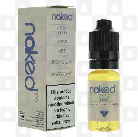Very Berry / Really Berry by Naked 100 E Liquid | 10ml Bottles, Nicotine Strength: 6mg, Size: 10ml (1x10ml)