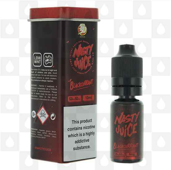 Bad Blood 50/50 by Nasty Juice E Liquid | 10ml Bottles, Nicotine Strength: 18mg, Size: 10ml (1x10ml)