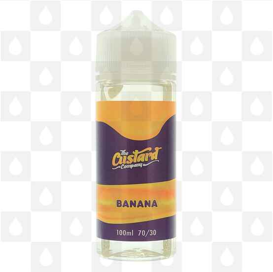 Banana Custard by The Custard Company E Liquid | 50ml Short Fill, Size: 100ml (120ml Bottle)