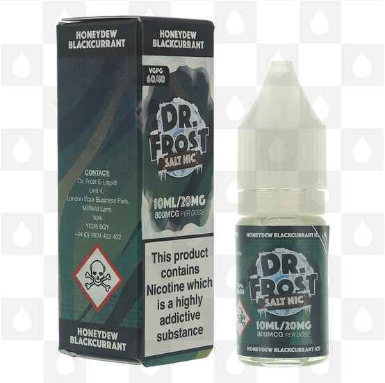 Honeydew Blackcurrant Ice Nic Salt by Dr. Frost E Liquid | 10ml Bottles, Strength & Size: 10mg • 10ml