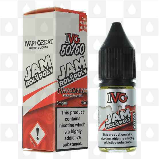 Jam Roly Poly 50/50 by IVG Desserts E Liquid | 10ml Bottles, Strength & Size: 06mg • 10ml