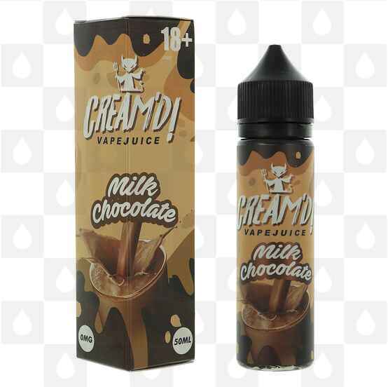 Milk Chocolate by Cream'd! Vape Juice E Liquid | 50ml Short Fill