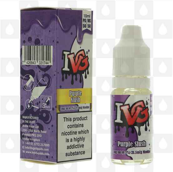 Purple Slush 50/50 by I VG E Liquid | 10ml Bottles, Nicotine Strength: 3mg, Size: 10ml (1x10ml)