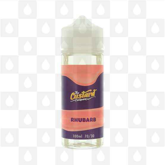 Rhubarb Custard by The Custard Company E Liquid | 50ml Short Fill, Size: 100ml (120ml Bottle)