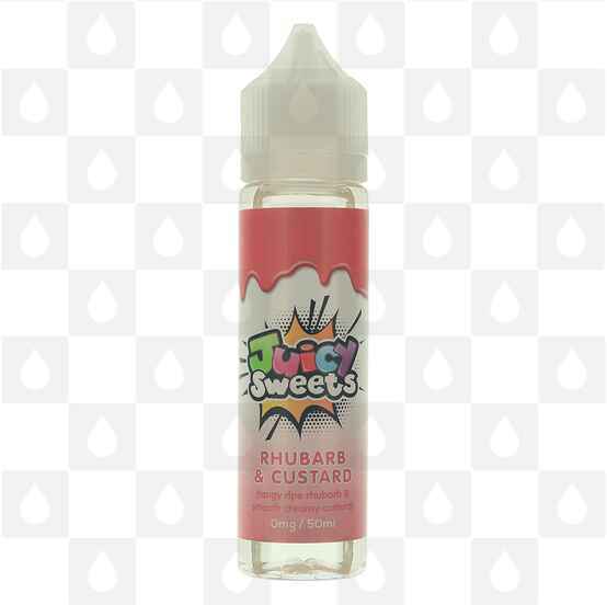Rhubarb & Custard by Juicy Sweets E Liquid | 50ml Short Fill