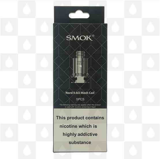 Smok Nord Replacement Coils, Ohms: Mesh Coil 0.6 Ohms 