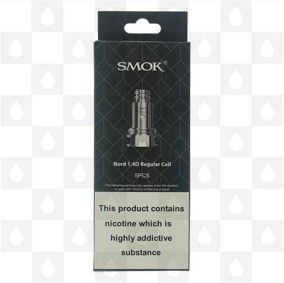 Smok Nord Replacement Coils, Ohms: Regular Coil 1.4 Ohms