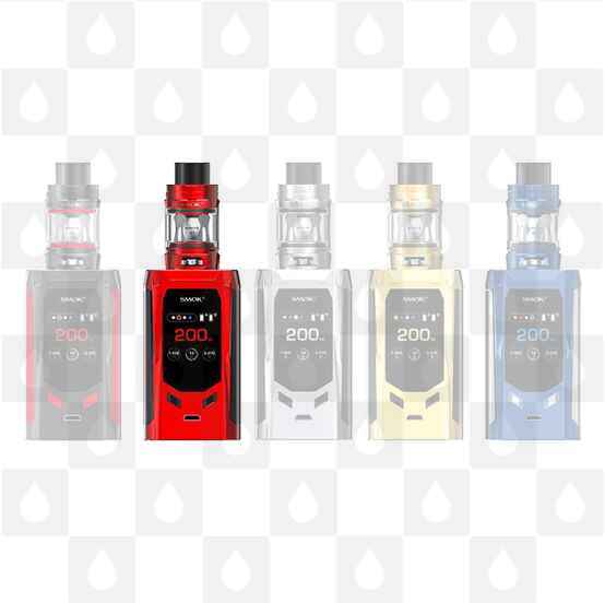 Smok R-Kiss Kit with TFV-Mini V2, Selected Colour: Red Black
