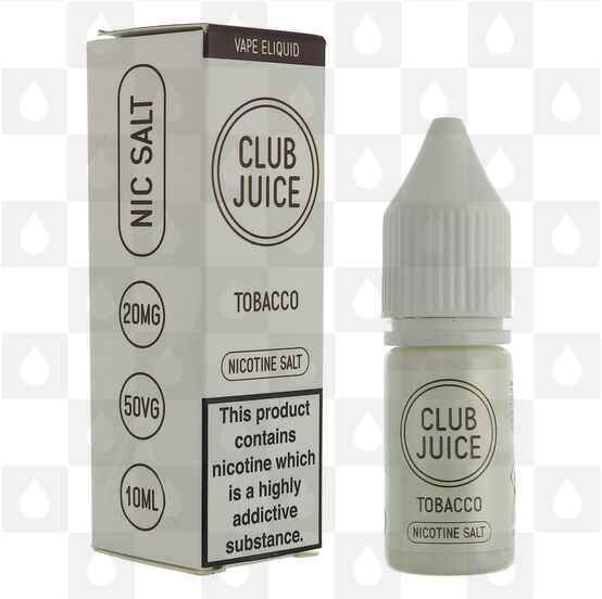 Tobacco Nic Salt by Club Juice E Liquid | 10ml Bottles, Strength & Size: 05mg • 10ml
