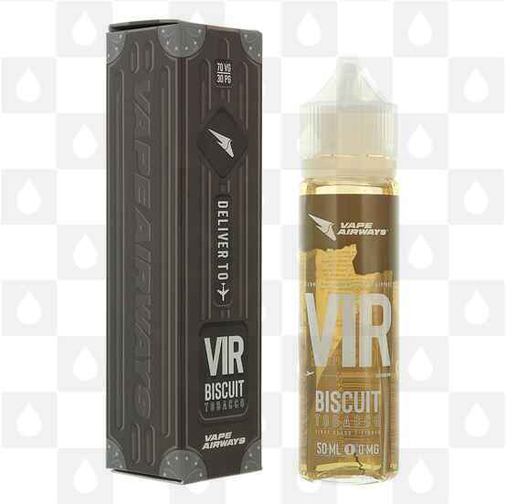 VIR Biscuit Tobacco by Vape Airways E Liquid | 50ml Short Fill