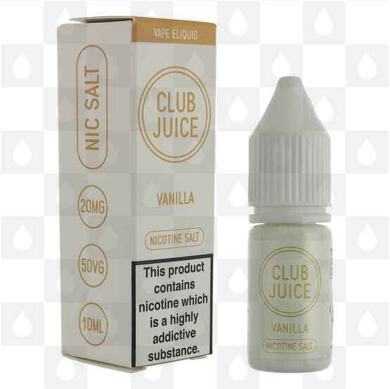 Vanilla Nic Salt by Club Juice E Liquid | 10ml Bottles, Strength & Size: 05mg • 10ml
