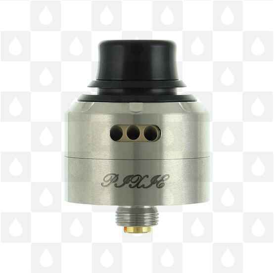 Vapefly Pixie RDA, Selected Colour: Stainless Steel
