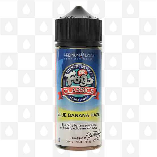 Blue Banana Haze by Dr. Fog Classics E Liquid | 100ml Short Fill
