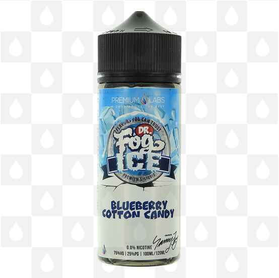 Blueberry Cotton Candy by Dr. Fog Ice E Liquid | 100ml Short Fill