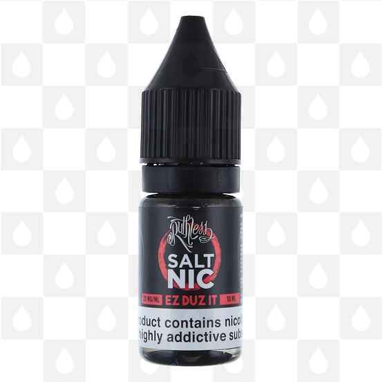 Ez Duz It Nic Salt by Ruthless E Liquid | 10ml Bottles, Nicotine Strength: NS 20mg, Size: 10ml (1x10ml)