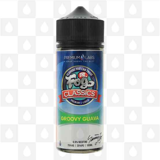 Groovy Guava by Dr. Fog Classics E Liquid | 100ml Short Fill, Strength & Size: 0mg • 100ml (120ml Bottle) - Out Of Date