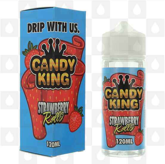 Strawberry Rolls by Candy King E Liquid | 100ml Short Fill