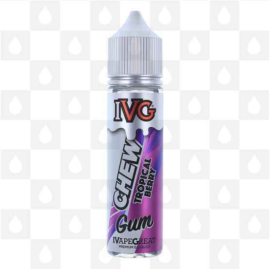 Tropical Berry by IVG Chew Gum E Liquid | 50ml Short Fill, Strength & Size: 0mg • 50ml (60ml Bottle)