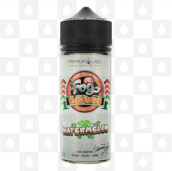 Watermelon by Dr. Fog Super Sour E Liquid | 100ml Short Fill, Strength & Size: 0mg • 100ml (120ml Bottle) - Out Of Date