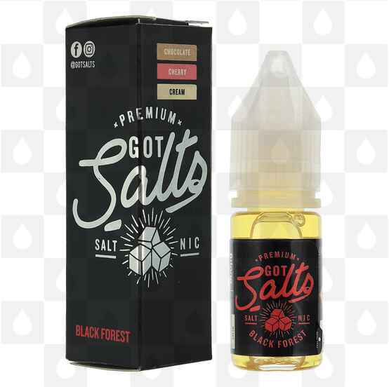 Black Forest Nic Salt by Got Salts E Liquid | 10ml Bottles, Nicotine Strength: NS 20mg, Size: 10ml (1x10ml)