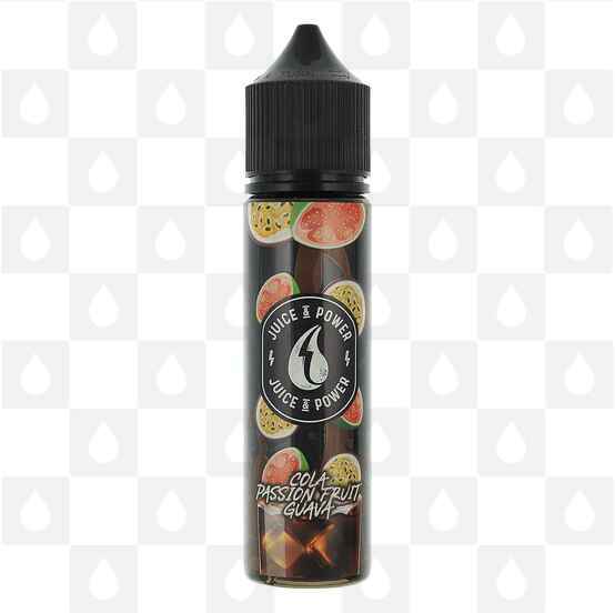 Cola Passion Fruit Guava by Juice N Power E Liquid | 50ml Short Fill, Strength & Size: 0mg • 50ml (60ml Bottle) - Out Of Date