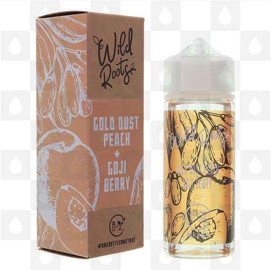 Gold Dust Peach + Goji Berry by Wild Roots E Liquid | 100ml Short Fill