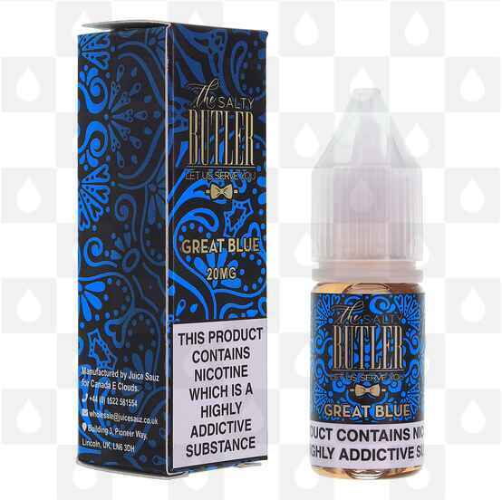 Great Blue 20mg by The Salty Butler E Liquid | 10ml Bottles