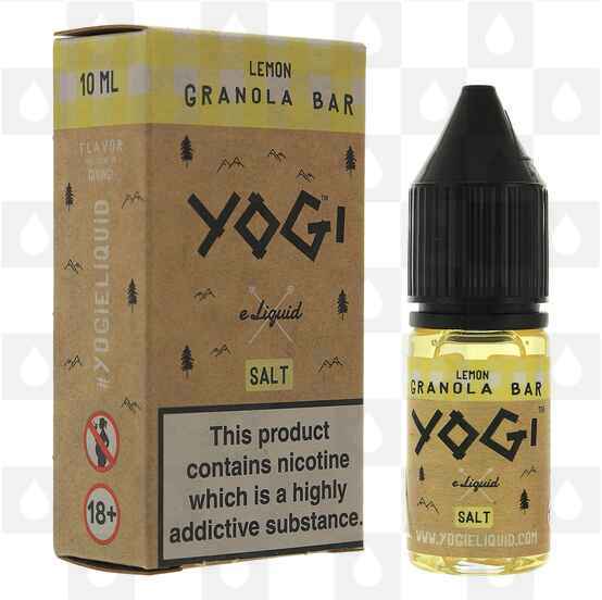 Lemon Granola Bar Nic Salt by Yogi E Liquid | 10ml Bottles, Nicotine Strength: NS 20mg, Size: 10ml