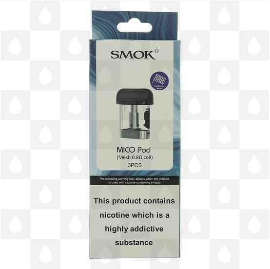 Smok Mico Replacement Pods, Ohms: 0.8 Ohms Mesh Coil