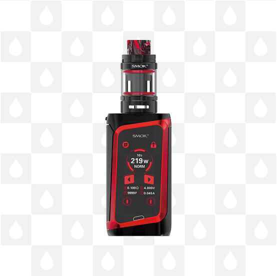 Smok Morph 219 Kit with TFV-Mini V2, Selected Colour: Black Red 