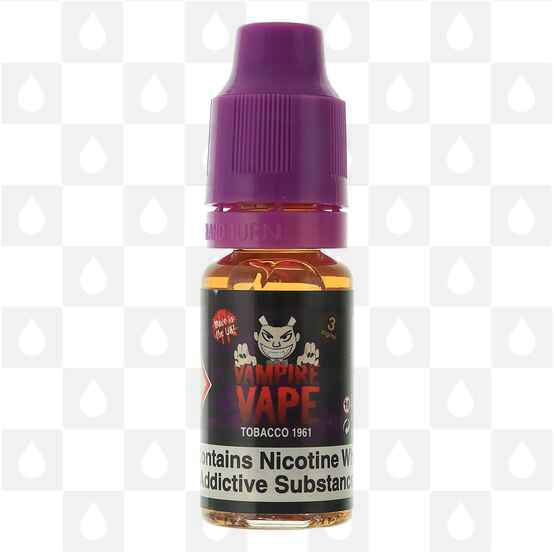 Tobacco 1961 by Vampire Vape E Liquid | 10ml Bottles, Nicotine Strength: 12mg, Size: 10ml (1x10ml)