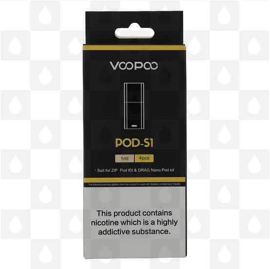 VooPoo POD-S1 Drag Nano Replacement Pods (4 Pack)