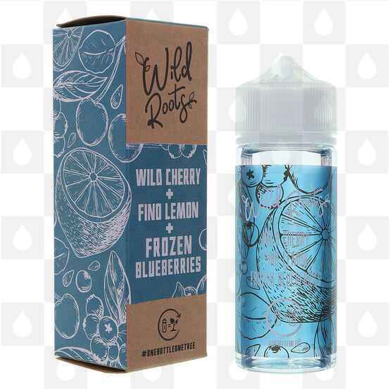 Wild Cherry + Find Lemon + Frozen Blueberries by Wild Roots E Liquid | 100ml Short Fill
