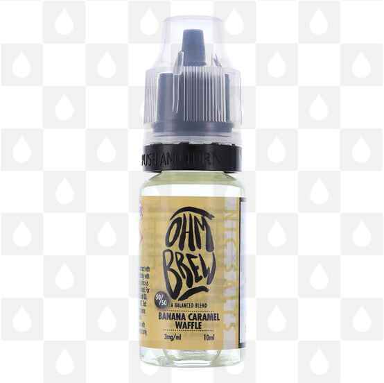 Banana Caramel Waffle by Ohm Brew Nic Salt E Liquid | 10ml Bottles, Strength & Size: 06mg • 10ml