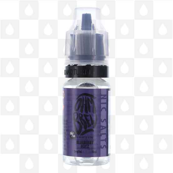 Blueberry Blitz by Ohm Brew Nic Salt E Liquid | 10ml Bottles, Nicotine Strength: NS 6mg, Size: 10ml (1x10ml)