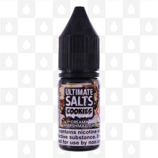 Creamy Marshmallow | Cookies by Ultimate Salts E Liquid | 10ml Bottles, Nicotine Strength: NS 10mg, Size: 10ml (1x10ml)