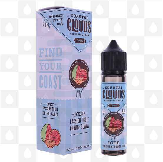 Iced Passion Fruit Orange Guava by Coastal Clouds E Liquid | Sweets | 50ml Short Fill
