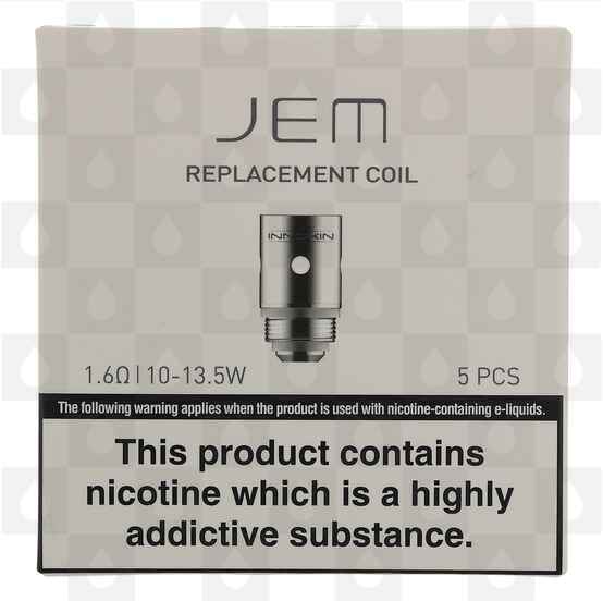 Innokin Jem Replacement Coils, Ohms: Jem 1.6 Ohm Coil (10-13.5W)