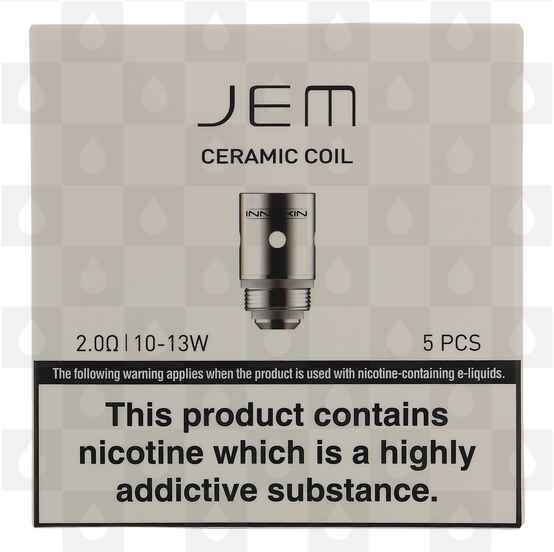 Innokin Jem Replacement Coils, Ohms: Jem 2.0 Ohm Ceramic Coil (10-13.5W)
