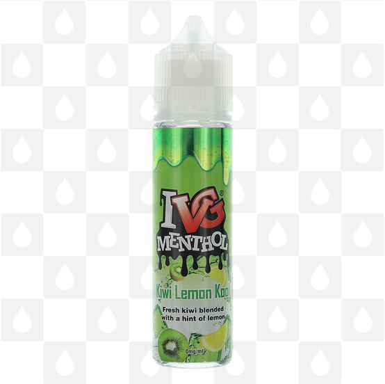 Kiwi Lemon Kool by IVG Menthol E Liquid | 50ml Short Fill, Strength & Size: 0mg • 50ml (60ml Bottle)