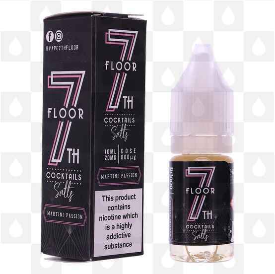 Martini Passion Salts by 7th Floor Cocktails E Liquid | 10ml Bottles, Nicotine Strength: NS 10mg, Size: 10ml (1x10ml)