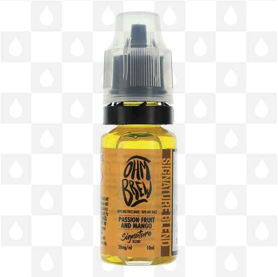 Passionfruit Mango | Signature Range 20mg by Ohm Brew E Liquid | 10ml Bottles, Strength & Size: 20mg • 10ml • Out Of Date