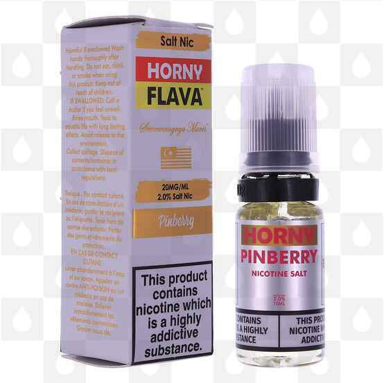 Pinberry Nic Salt 20mg by Horny Flava E Liquid | 10ml Bottles, Strength & Size: 20mg • 10ml • Out Of Date